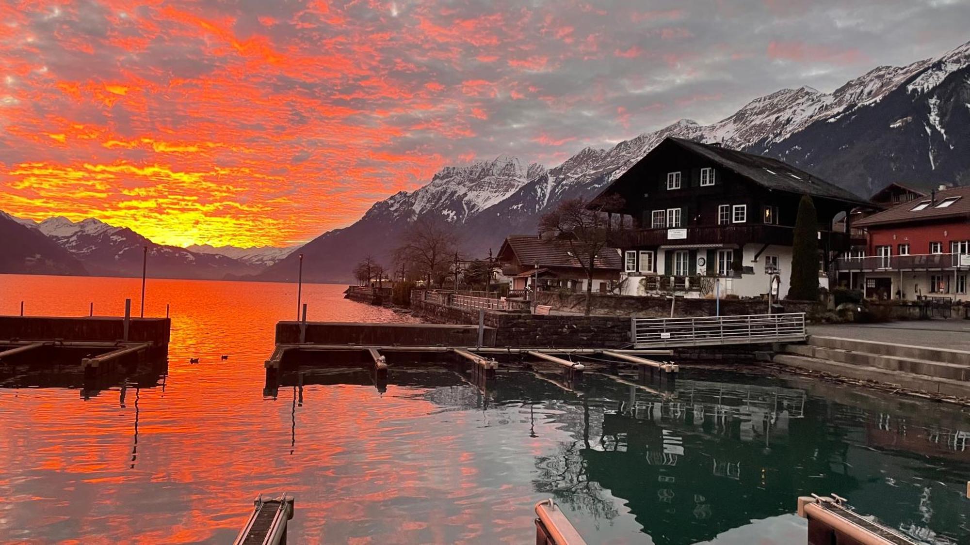 Chalet Romantica Carpe Diem Best View Best Location Brienz Kültér fotó